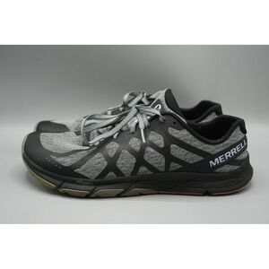 Merrell Bare Access Flex Womens 10 Black Gray Trail Running Shoes